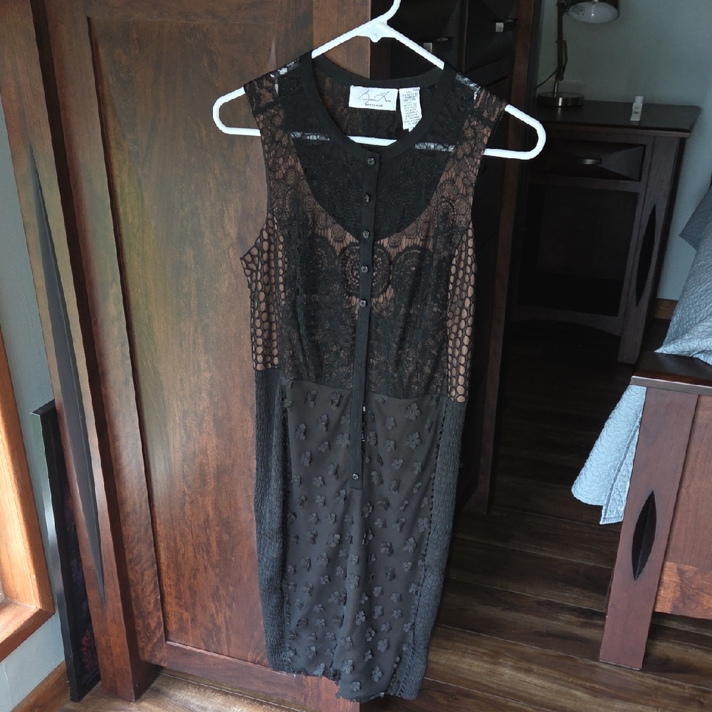 Like New Byron Lars Gisella Dress, 4P, Black - Picture 3 of 9